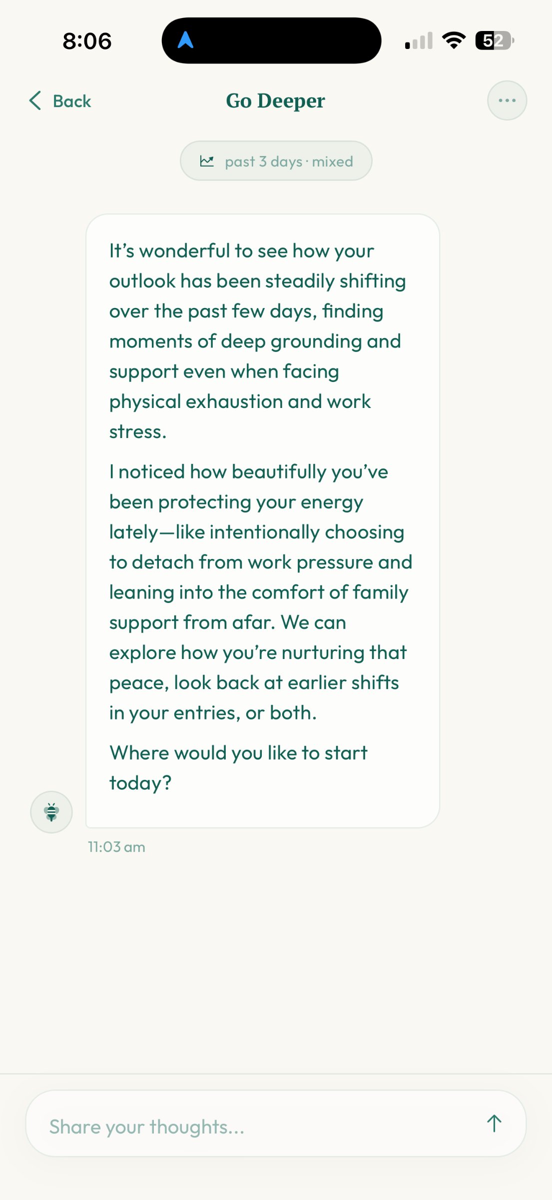 Reflect & journal